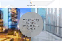 Tablet Screenshot of capitalinvestmentsrealty.com